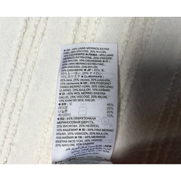 Banana Republic Filpucci Womens XS Pullover Sweater Wool Knit Orange Casual - Picture 9 of 9